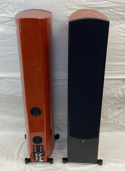 Verus V8T Tower Speaker Pair Gloss Cherry (A-Stock #01R/06R) 20% OFF