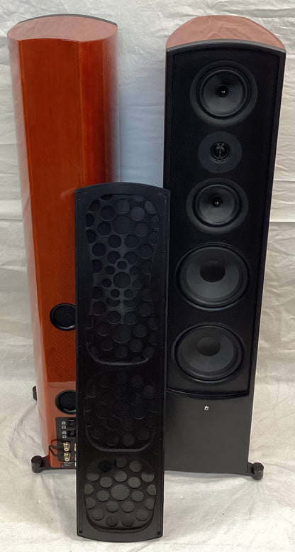 Verus V8T Tower Speaker Pair Gloss Cherry (A-Stock #01R/06R) 20% OFF