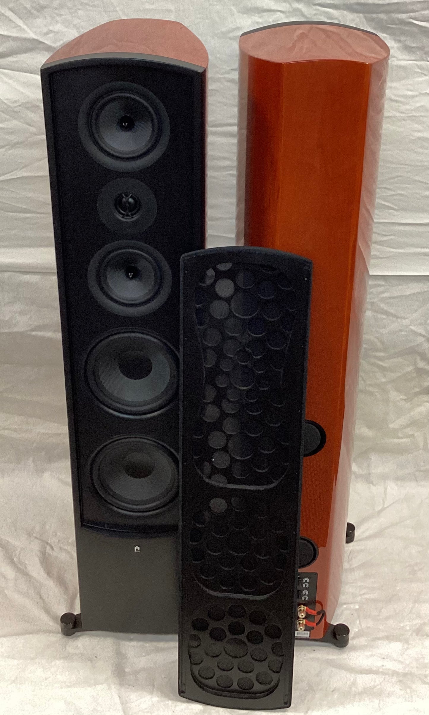 Verus V8T Tower Speaker Pair Gloss Cherry (A-Stock #01R/06R) 20% OFF