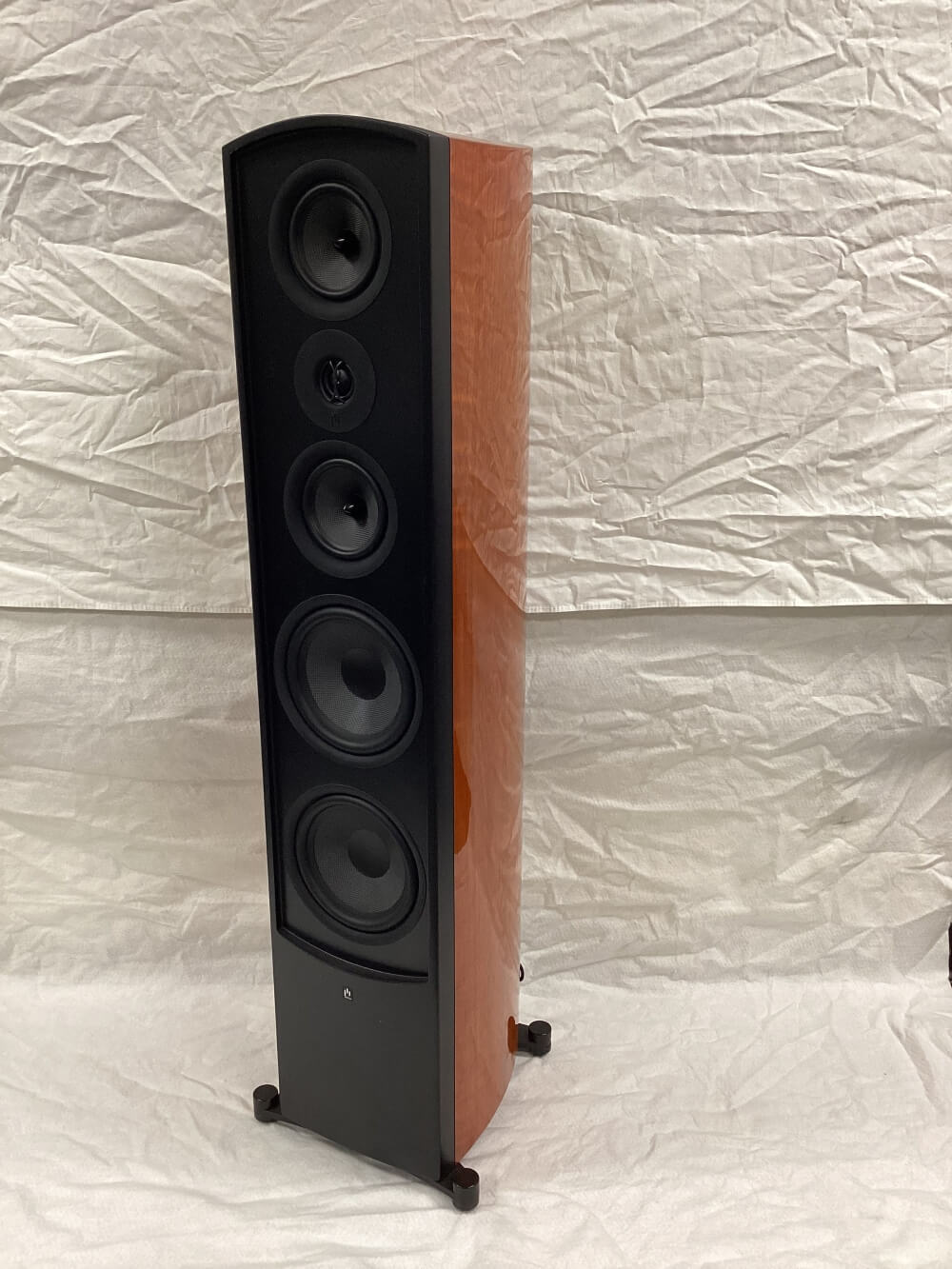 Verus V8T Tower Speaker Pair Gloss Cherry (A-Stock #22L/R) 20% OFF