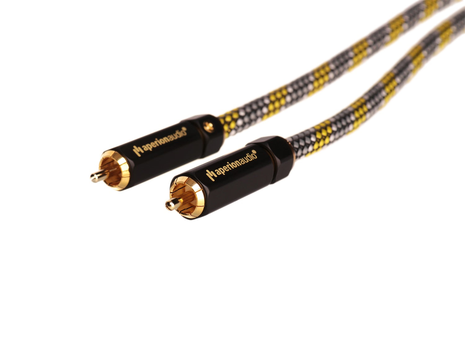 High Performance Triple Shielded Gold Connector 4 Channel 9ft. Copper RCA  Cable